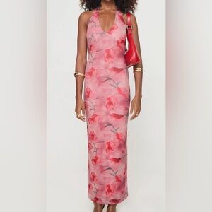 Mallard Halter Maxi Dress - Size Small - NWT